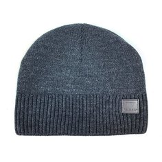 Шапка бини Tanner + Tailor, размер 56-58, темно-серый