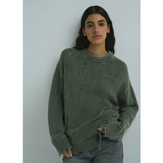 Джемпер OSTIN LK474EO02, размер L, , темный хаки