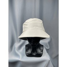 Панама бини Панама мужская женская летняя однотонная, размер one size, бежевый Ganalyly