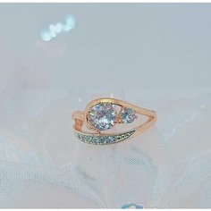 Кольцо FJ Fallon Jewelry, циркон, размер 19