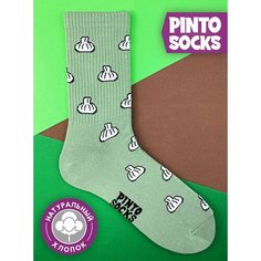 Носки PINTO SOCKS, размер 36-40, зеленый
