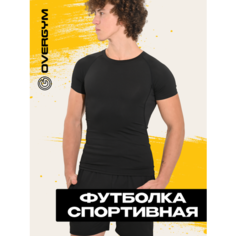 Футболка OVERGYM, размер L, черный