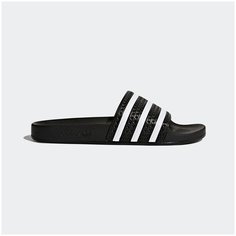 Шлепанцы adidas Adilette, размер 4, черный