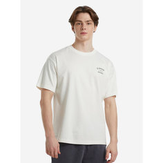 Футболка спортивная LI-NING S/S Tee, размер 52, молочный/белый