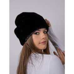 Шапка бини , размер 58-59-60, черный.. Нет бренда