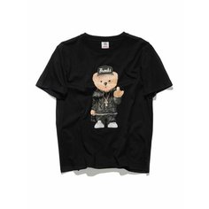 Футболка Bronks, 1 шт., размер 2XL, черный