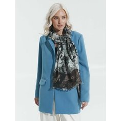 Шарф Русские в моде by Nina Ruchkina,180х90 см, gray