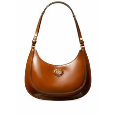 Сумка Tory Burch, фактура лаковая, коричневый