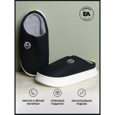 Тапочки, размер 40/41, черный EA Company