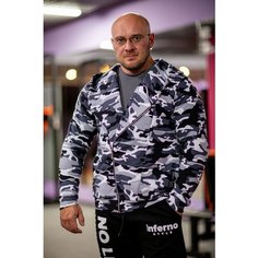 Толстовка Inferno Style Толстовка Косая молния INFERNO style Т-002-000, размер 2XL, , камуфляж