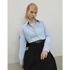 Рубашка Gloria Jeans, размер XS (38-40), голубой