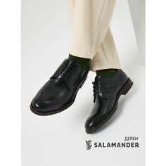 Полуботинки броги Salamander, размер 41, черный