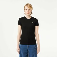 Футболка LACOSTE, размер T40, чёрный