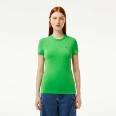 Футболка LACOSTE, размер T36, зеленый