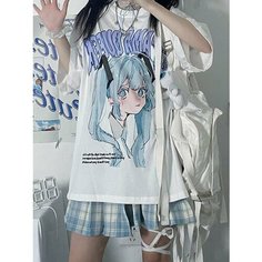 Футболка TINY KITTY Футболки Drama Queen, 1 шт., размер XL, белый