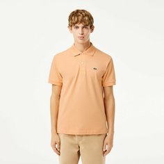 Поло LACOSTE Classic Fit, размер T8, абрикосовый крайола