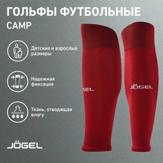 Гольфы футбольные Jogel, размер 43-45, гранатовый/белый