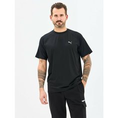 Футболка PUMA Active ESS Tee Poly, размер S, чёрный
