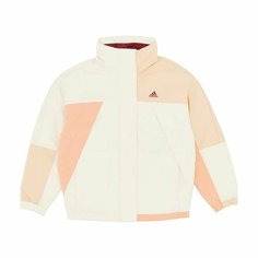 Куртка adidas W CB DOWN JKT, размер M, бежевый/оранжевый