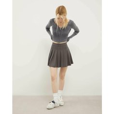 Юбка Gloria Jeans, размер XS (38-40), серый