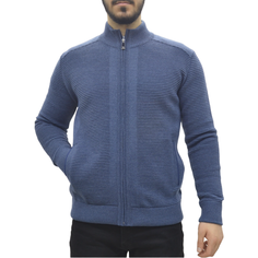 Кардиган KINGWOOL, размер 56, , Джинсовый
