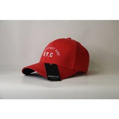 Бейсболка , размер 56-60, красно-белый Brookside Newyork