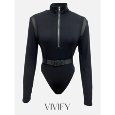 Боди VIVIFY, размер M, черный