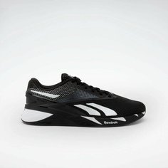 Кроссовки Reebok, полнота 10 (RU)/ на широкую стопу, размер US 11.5 (EU 45 / 29.5 см), черный