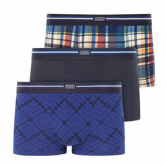 Трусы Jockey 17302913 Short Trunk 3 Pack, комплект из 3 шт., размер XL, синий