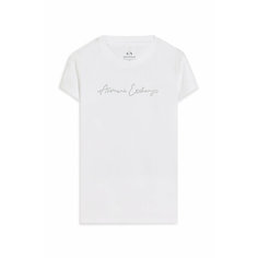 Футболка Armani Exchange, размер M, бeлый