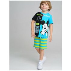 Футболка playToday, размер 116, черный