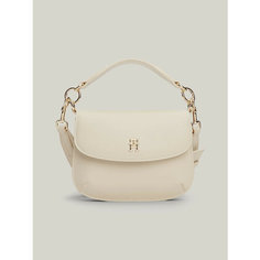 Сумка кросс-боди TOMMY HILFIGER, фактура гладкая, classic beige