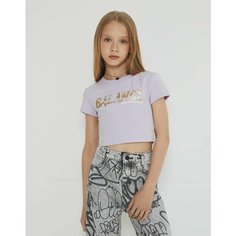 Кроп-топ Gloria Jeans GJ COOL, размер 12-14л/158-164, сиреневый