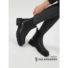 Ботинки Salamander, размер 39, черный
