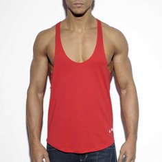 Майка ES Collection Fitness Plain Tank Top, размер L, красный
