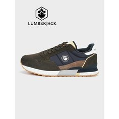 Кроссовки Lumberjack, размер 40, зеленый/черный