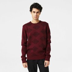 Свитер LACOSTE, размер T5, , бордовый