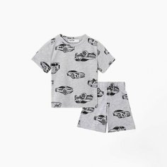Пижама Kaftan, размер 122/128, серый