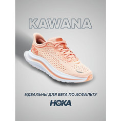 Кроссовки HOKA, полнота B (US)/ на среднюю стопу, размер US6B/UK4.5/EU37 1/3/JPN23, коралловый