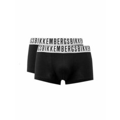 Трусы BIKKEMBERGS Essential, комплект из 2 шт., размер M, черный..