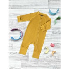 Комбинезон Mjolk дети, размер 80, mustard