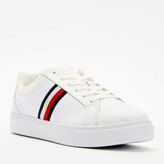 Кеды TOMMY HILFIGER, размер 37, белый