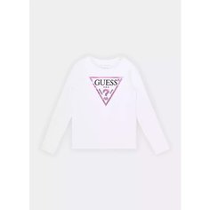 Лонгслив GUESS, размер 12, белый