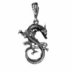 Подвеска The Jeweller, серебро, 925 проба, родирование, серебристый