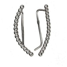Серьги клаймберы The Jeweller, серебро, 925 проба, родирование, , серебристый