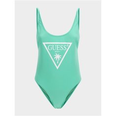 Купальник GUESS, размер 46/M, зелeный