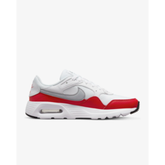 Кроссовки NIKE Air Max SC, размер 8.5 US, white/university red/black/wolf grey