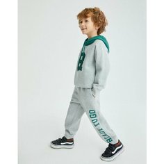 Брюки спортивные Gloria Jeans, размер 4-5л/110, серый