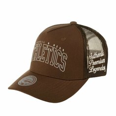 Бейсболка Mitchell & Ness, размер 0, коричневый