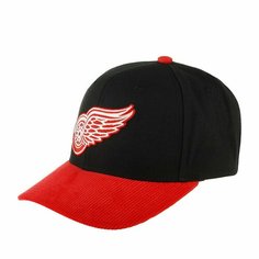 Бейсболка Mitchell & Ness, размер 0, черный/красный